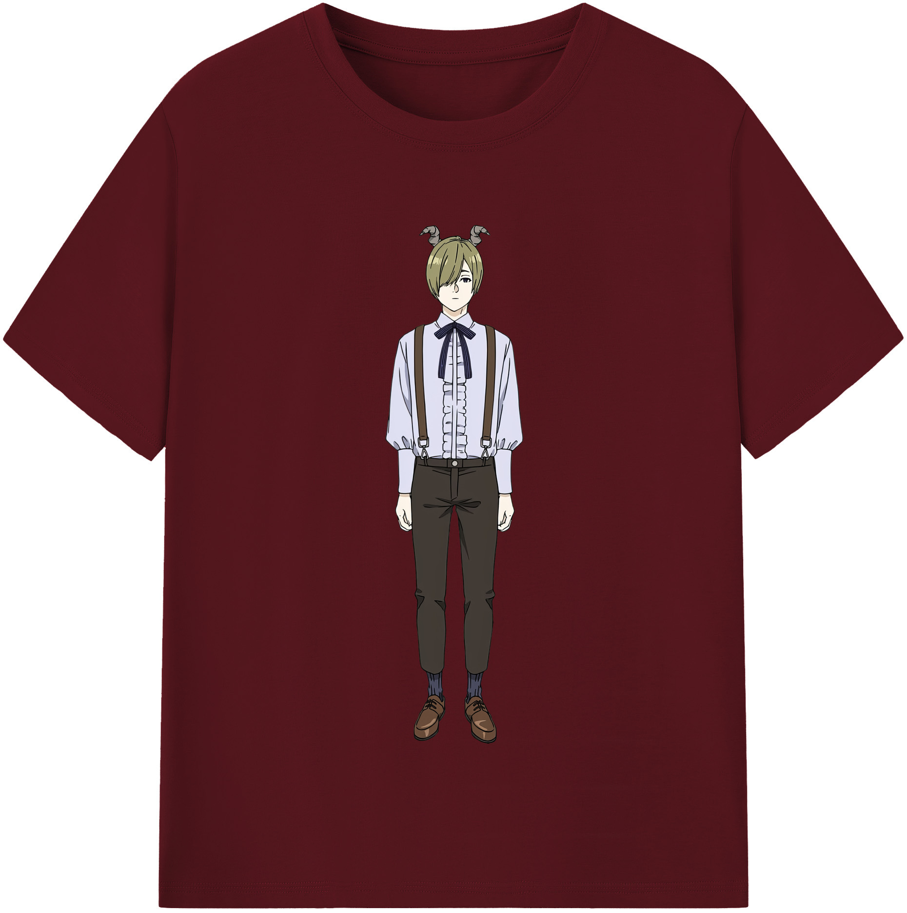 （画像用） 葬送のフリーレン Frieren 綿100％半袖Tシャツ（フロントプリント）